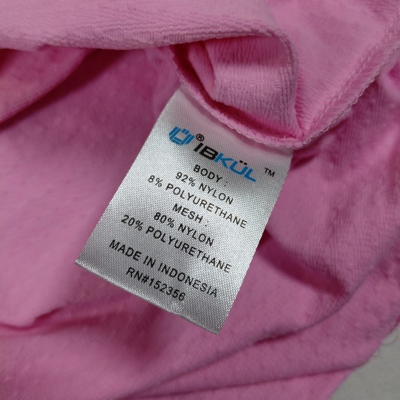 IBKUL Womens Pink Long Sleeve Quarter Zip Golf Shirt Southern Hills UPF 50+ M - Picture 14 of 14